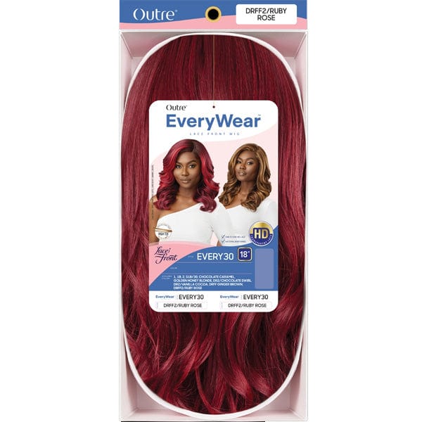 Outre Synthetic EveryWear HD Lace Front Wig - EVERY 30 - Mose Wig