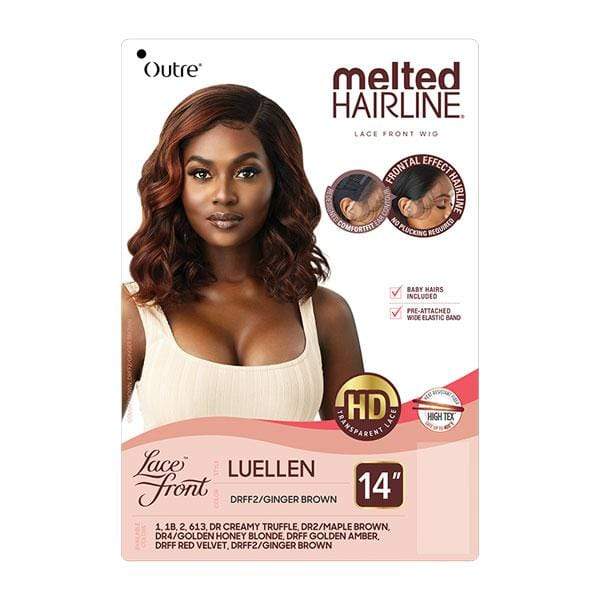 Outre Synthetic Melted Hairline HD Lace Front Wig - LUELLEN - Mose Wig