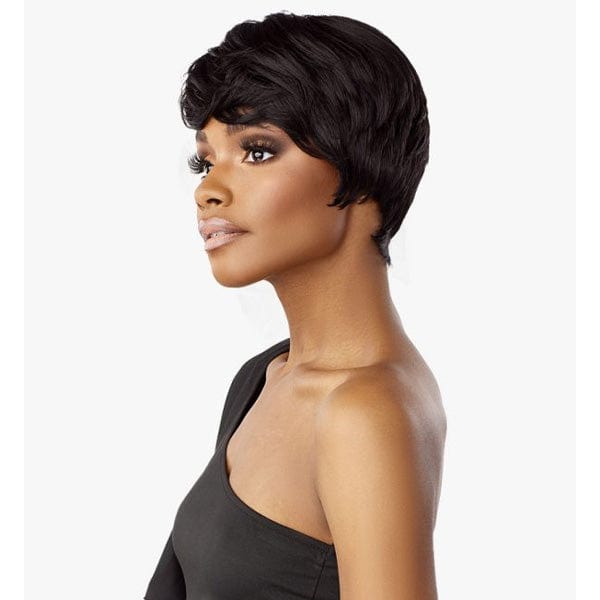 Sensationnel Empire Salt & Pepper 100% Human Hair Celebrity Series Wig - DENIA - Mose Wig