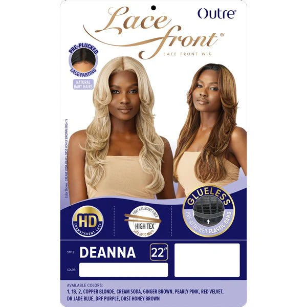 Outre Synthetic Swiss HD Lace Front Wig - DEANNA - Mose Wig
