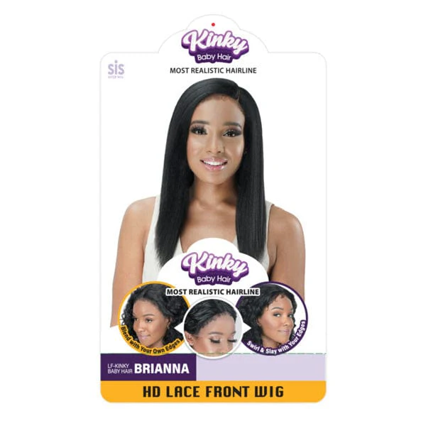 Zury Kinky Baby Hair Most Realistic Lace Front Wig - LF KINKY BABY BRIANNA - Mose Wig