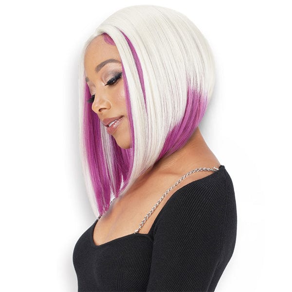 Zury Sis Synthetic Hair Angel Bob Style HD Lace Front Wig - NEELA - Mose Wig