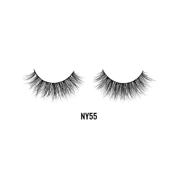 Laflare 3D NY Mink Hair Eyelashes - (C) - Mose Wig