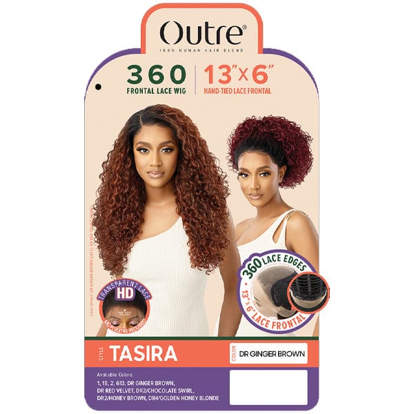 Outre Human Hair Blend 360 Lace Front Wig - TASIRA - Mose Wig