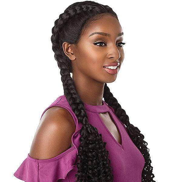 Sensationnel Cloud9 Vixen Synthetic Swiss Lace Wig - BOHEMIAN DUTCH BRAID - Mose Wig