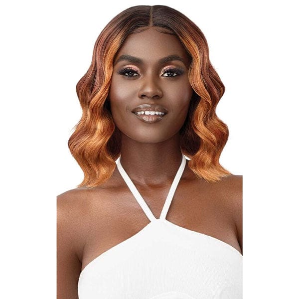 Outre Synthetic Swiss HD Lace Front Wig - LEDINA - Mose Wig