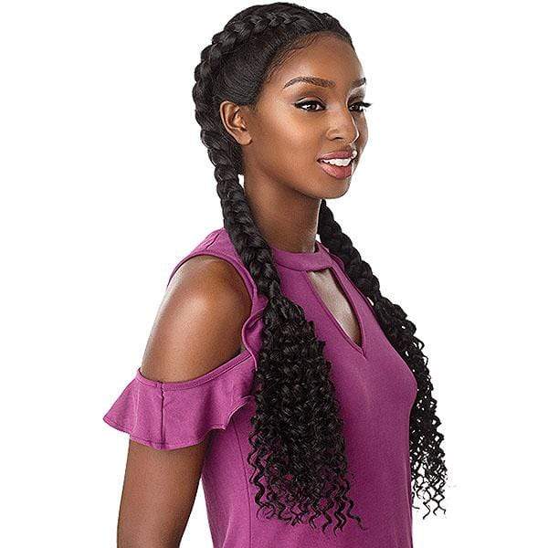 Sensationnel Cloud9 Vixen Synthetic Swiss Lace Wig - BOHEMIAN DUTCH BRAID - Mose Wig
