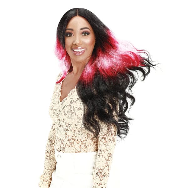 Zury Sis Layer Beam Colors Hair Synthetic HD Lace Front Wig - LF JINI - Clearance - Mose Wig