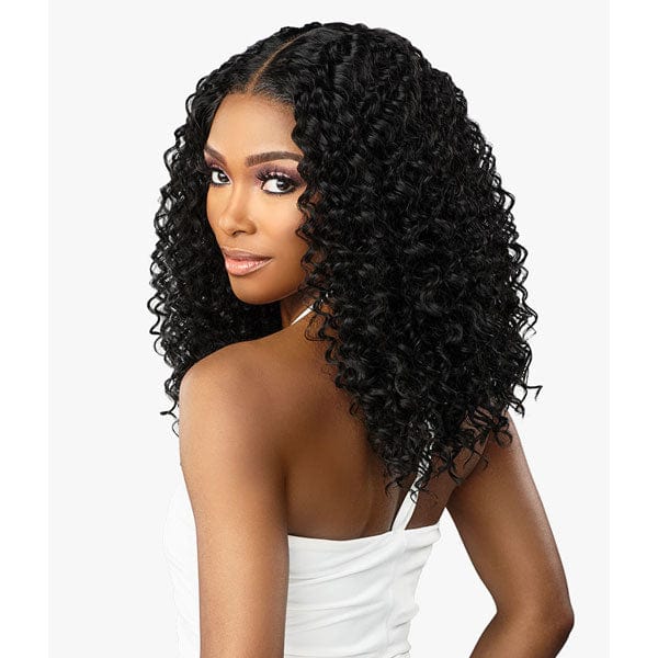 Sensationnel Butta Human Hair Blend Lace Front Wig - WATER WAVE 16