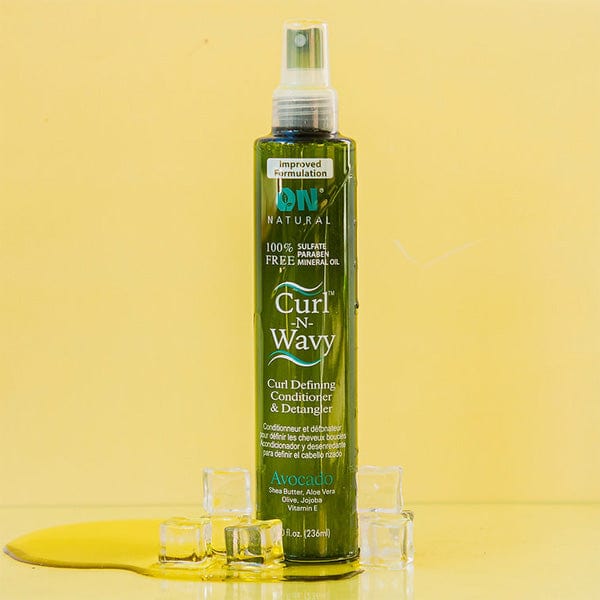 On Natural Curl-N-Wavy Curl Defining Conditioner & Detangler - Avocado - (C) - Mose Wig