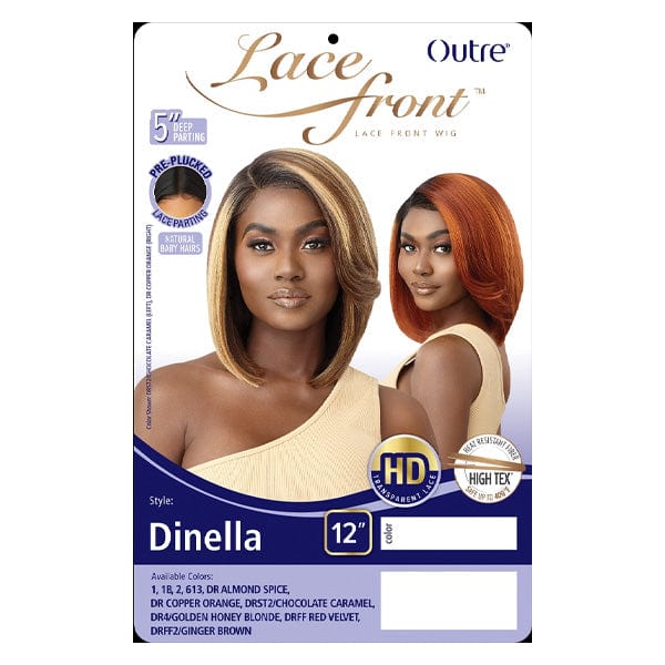Outre Synthetic Swiss HD Lace Front Wig - DINELLA - Mose Wig