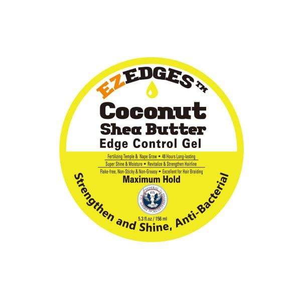 Oh Yes EzEdges Edge Control Gel - COCONUT SHEA BUTTER 5.3 oz- (C) - Mose Wig