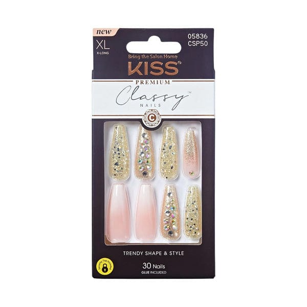 KISS Premium Classy Nails - XL-CSP50-52 - (C) - Mose Wig