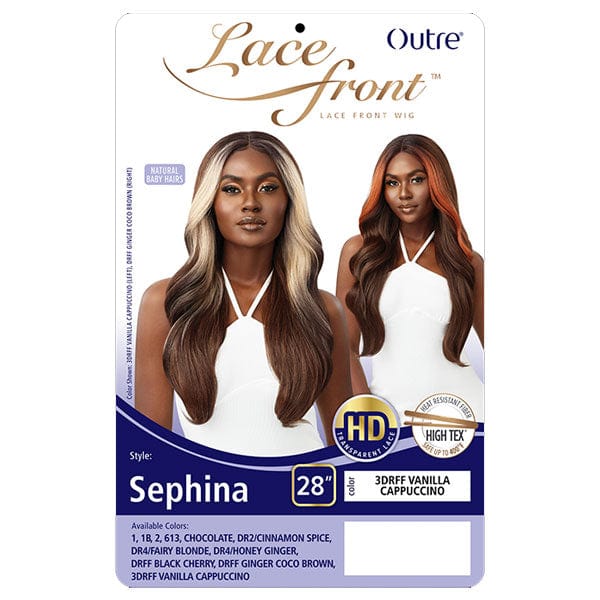 Outre Synthetic Swiss HD Lace Front Wig - SEPHINA - Mose Wig