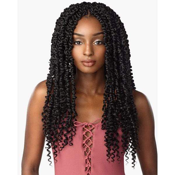 Sensationnel Lulutress Synthetic Crochet Braid - PASSION TWIST 18 - Mose Wig
