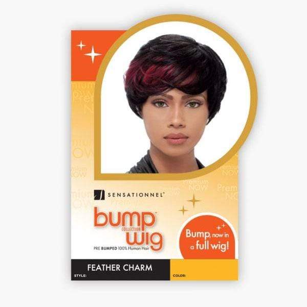 Sensationnel 100% Human Hair Bump Collection Wig - FEATHER CHARM - Mose Wig