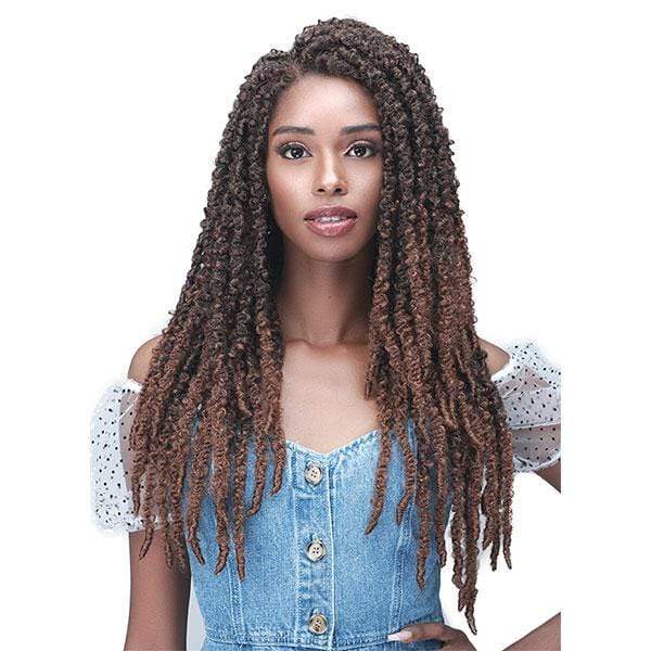 Bobbi Boss Synthetic Hair Lace Front Wig - MLF615 CALIF. BUTTERFLY LOCS 26 - Mose Wig