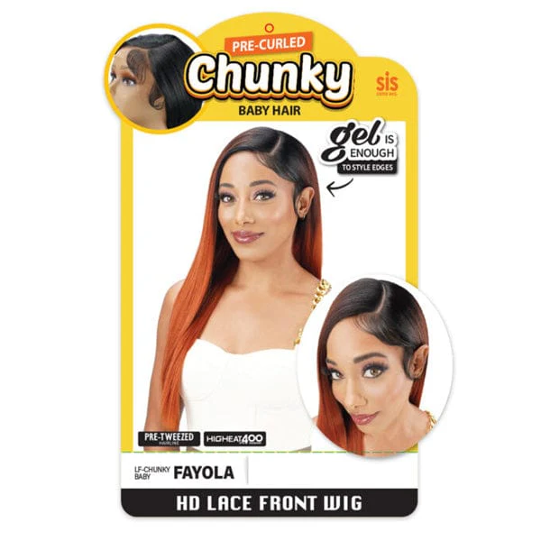 Zury Sis Synthetic Hair Chunky HD Lace Front Wig - FAYOLA - Mose Wig