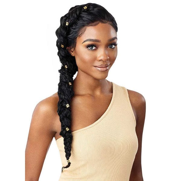 Outre Human Hair Blend 360 Lace Front Wig - KAYREENA - Mose Wig