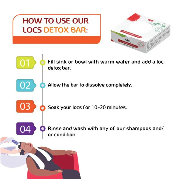 MFL - Locs Vegan Detox Bar - 120g - (C) - Mose Wig