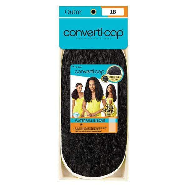 Outre Converti Cap Wet & Wavy Synthetic Hair Wig - WATERFALL IN LOVE - Mose Wig