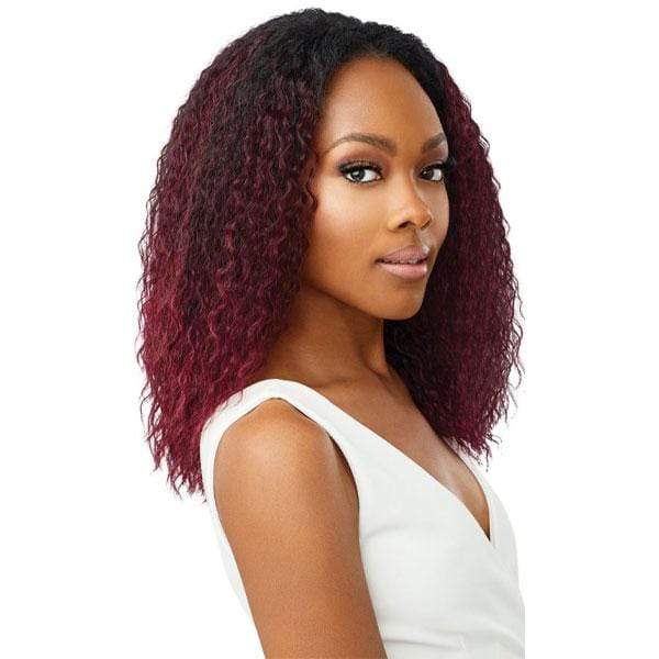 Outre Quick Weave Wet & Wavy Style Synthetic Half Wig - SPANISH CURL 16
