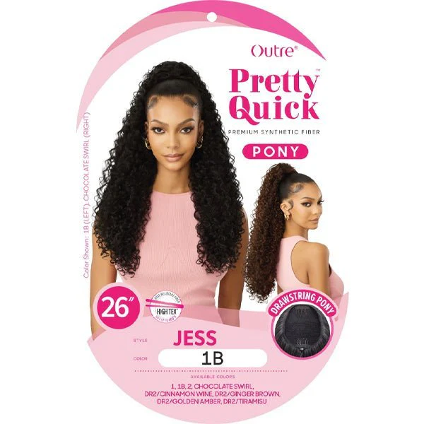 Outre Pretty Quick Synthetic Wrap Ponytail - JESS - Mose Wig