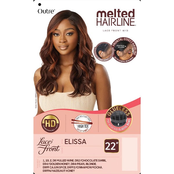 Outre Synthetic Melted Hairline HD Lace Front Wig - ELISSA - Mose Wig