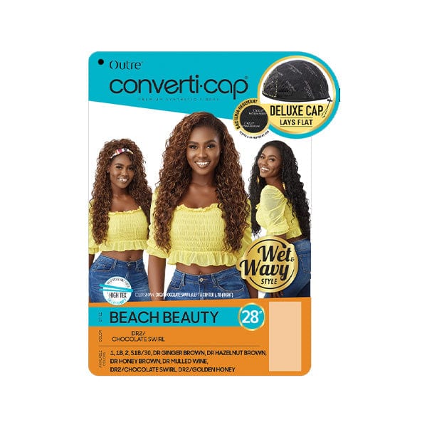 Outre Converti Cap Synthetic Hair Wig - BEACH BEAUTY - Mose Wig