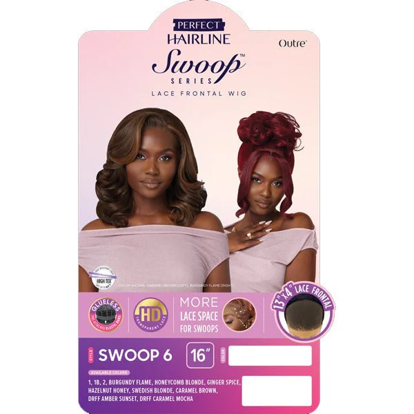 Outre Perfect Hairline Swoop Series Synthetic Lace Frontal Wig - SWOOP6 - Mose Wig