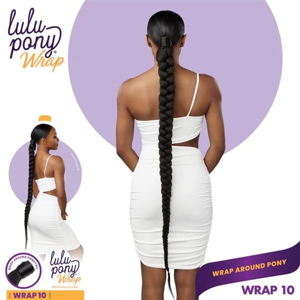 Sensationnel Synthetic Ponytail Lulu Pony Wrap - WRAP 010 - Mose Wig