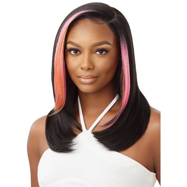 Outre Synthetic Sleeklay Part HD Lace Front Wig - ETINA - Mose Wig