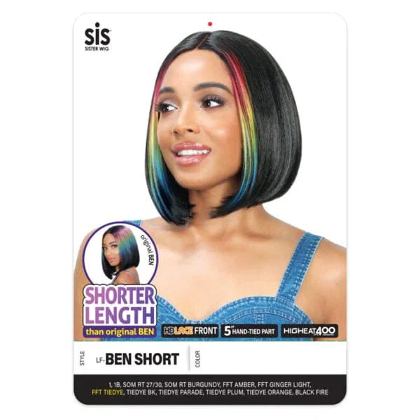 Zury Sis Beyond Synthetic Hair Lace Front Wig - LF BEN SHORT - Clearance - Mose Wig