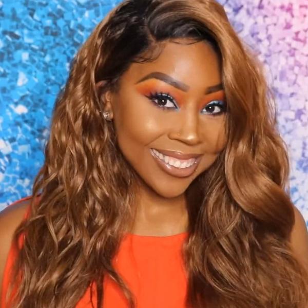 Bobbi Boss Human Hair Blend 360 Swiss Lace Wig - MBLF270 AMBRA - Mose Wig