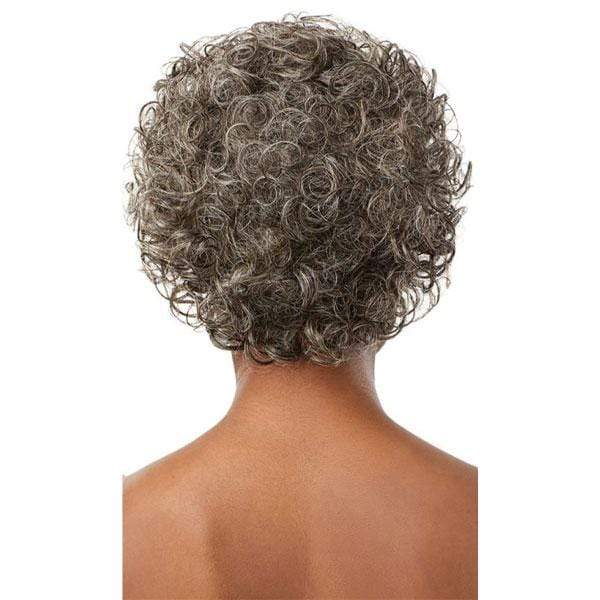 Outre 100% Human Hair Fab & Fly Gray Glamour Wig - VERONICA - Mose Wig