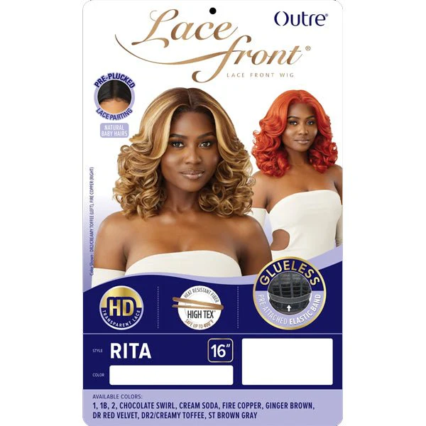 Outre Synthetic Swiss HD Lace Front Wig - RITA - Mose Wig