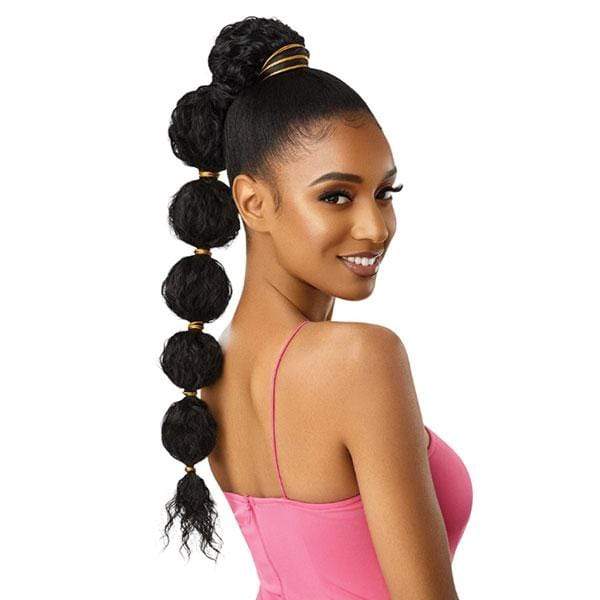 Outre Pretty Quick Synthetic Wrap Ponytail - CRIMP WAVE 30