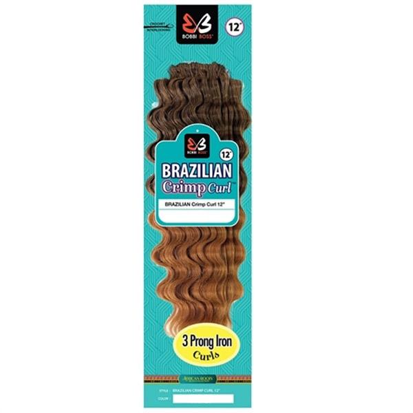 Bobbi Boss Synthetic Braid - BRAZILIAN CRIMP CURL 12