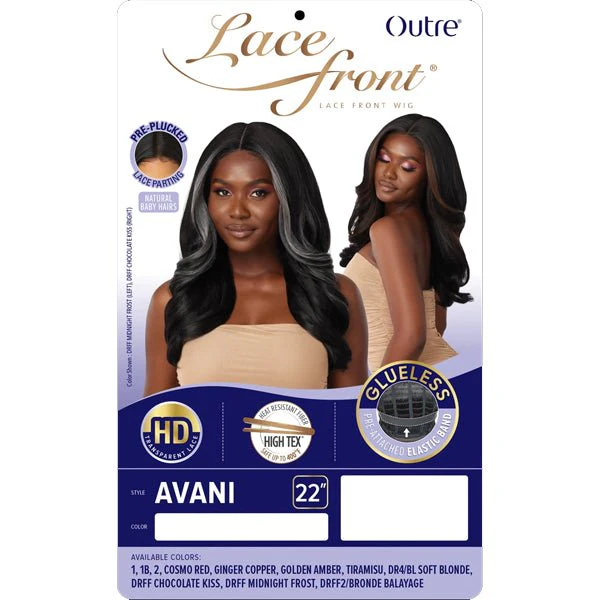 Outre Synthetic Swiss HD Lace Front Wig - AVANI - Mose Wig