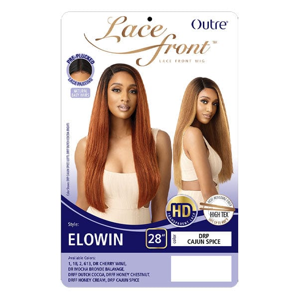Outre Synthetic Swiss HD Lace Front Wig - ELOWIN - Mose Wig