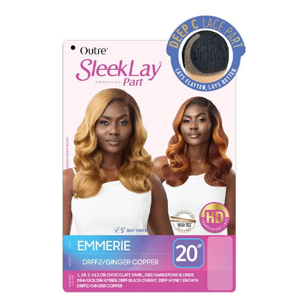 Outre Synthetic Sleeklay Part HD Lace Front Wig - EMMERIE - Mose Wig