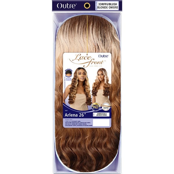 Outre Synthetic Swiss HD Lace Front Wig - ARLENA 26