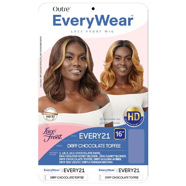 Outre Synthetic EveryWear HD Lace Front Wig - EVERY 21 - Mose Wig