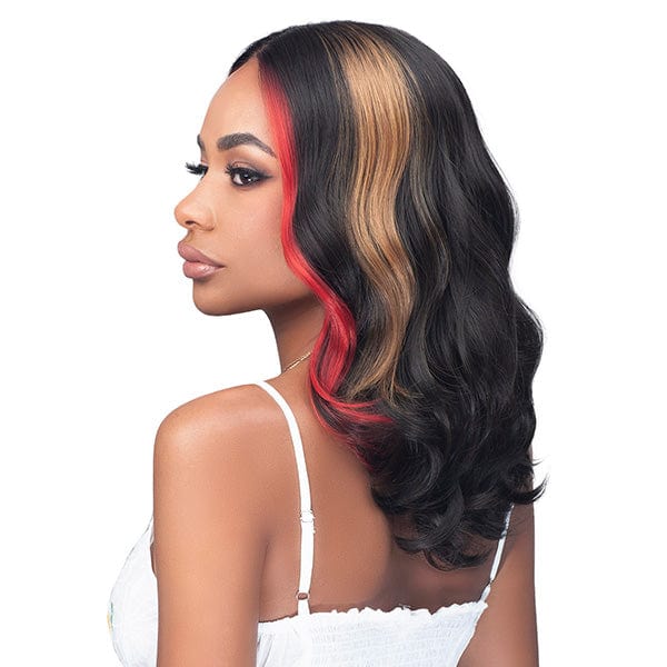 Bobbi Boss Designer Mix Human Hair Blend HD Lace Wig - MOGL101 LIV - Mose Wig