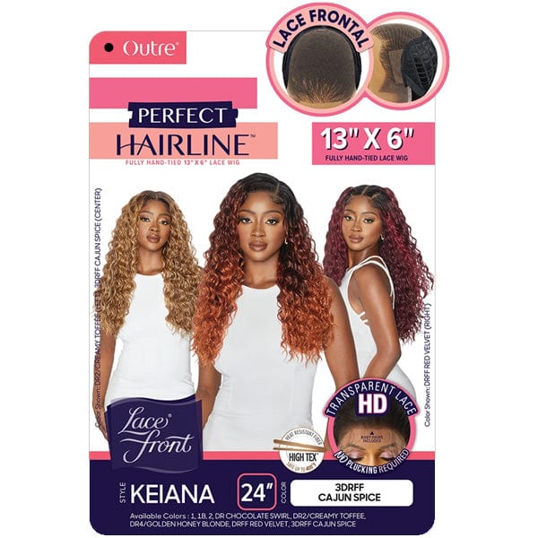 Outre Perfect Hairline Synthetic 13x6 Faux Scalp Lace Front Wig - KEIANA - Clearance - Mose Wig
