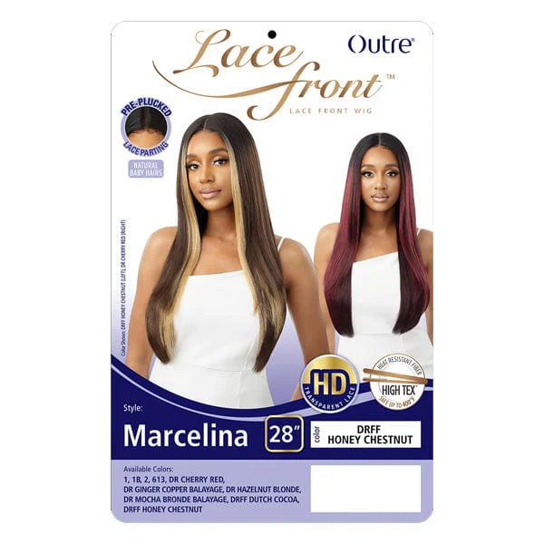 Outre Synthetic Swiss HD Lace Front Wig - MARCELINA - Mose Wig