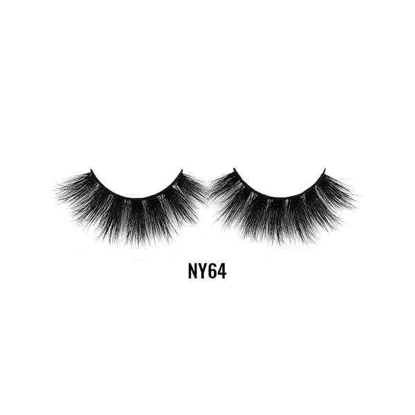 Laflare 3D NY Mink Hair Eyelashes - (C) - Mose Wig