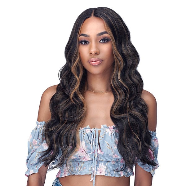Bobbi Boss Designer Mix Human Hair Blend HD Lace Wig - MOGL100 MINA - Mose Wig
