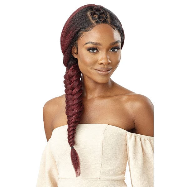 Outre Human Hair Blend 360 Lace Front Wig - SUNNIVA - Mose Wig