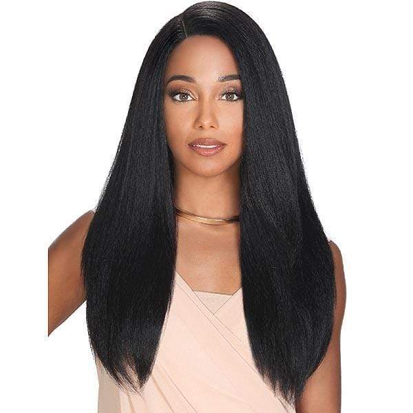 Zury Sis Prime Human Hair Natural Mix 4x4 Soft Swiss Lace Front Wig - PM FP LACE HAZEL - Clearance - Mose Wig